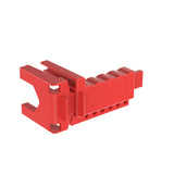 Panduit PSL-BV1 | PSL-BV1 Ball Valve Lockout, Polypropylene, Red, 6.25"x3.1", PK1