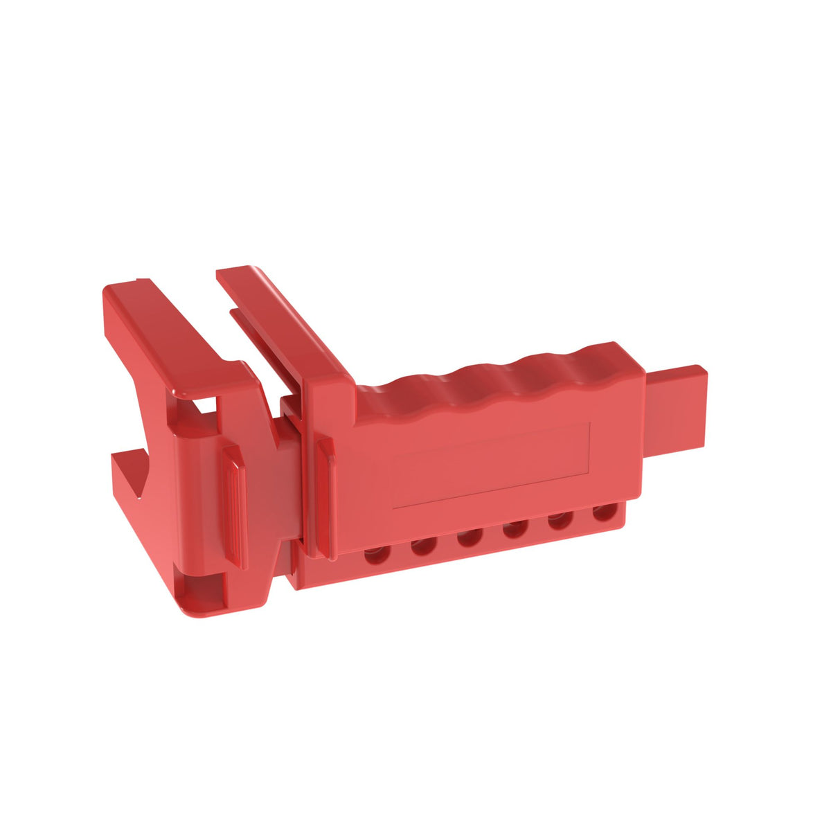 Panduit PSL-BV1 | PSL-BV1 Ball Valve Lockout, Polypropylene, Red, 6.25"x3.1", PK1