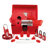 Panduit PSL-KT-MROA | PSL-KT-MROA Lockout Kit, MRO, Red, PK1