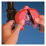 Panduit PSL-V6A | PSL-V6A Valve Lockout, Polypropylene, Red, 2"x7", PK1