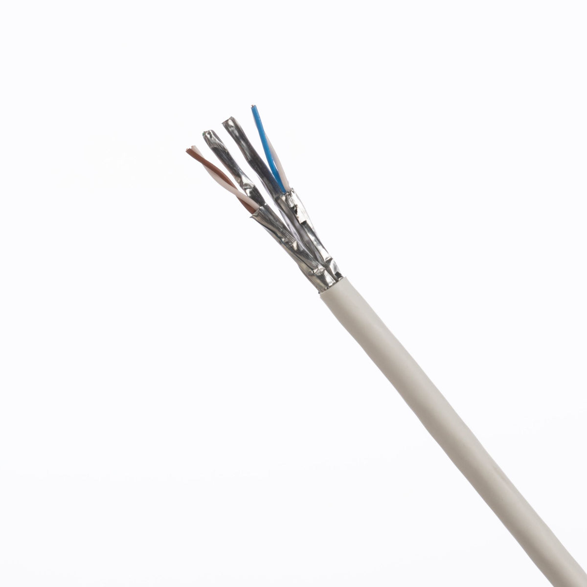 Panduit PUFR6X04GR-UG | Tx6A Copper Cable, Cat 6A, 23 Awg, U/Ftp, Cmr, Green