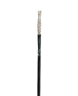 Panduit PUO6AS04BL-G | TX6A Copper Cable, Cat 6A, 23 AWG, U/UTP, CMP, Indoor/Outdoor, Black
