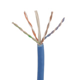 Panduit PUP6004BU-W | Copper Cable, Cat 6, 23 AWG, UTP, CMP, Blue