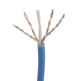Panduit PUP6004BU-W | Copper Cable, Cat 6, 23 AWG, UTP, CMP, Blue