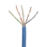Panduit PUP6004BU-W | Copper Cable, Cat 6, 23 AWG, UTP, CMP, Blue