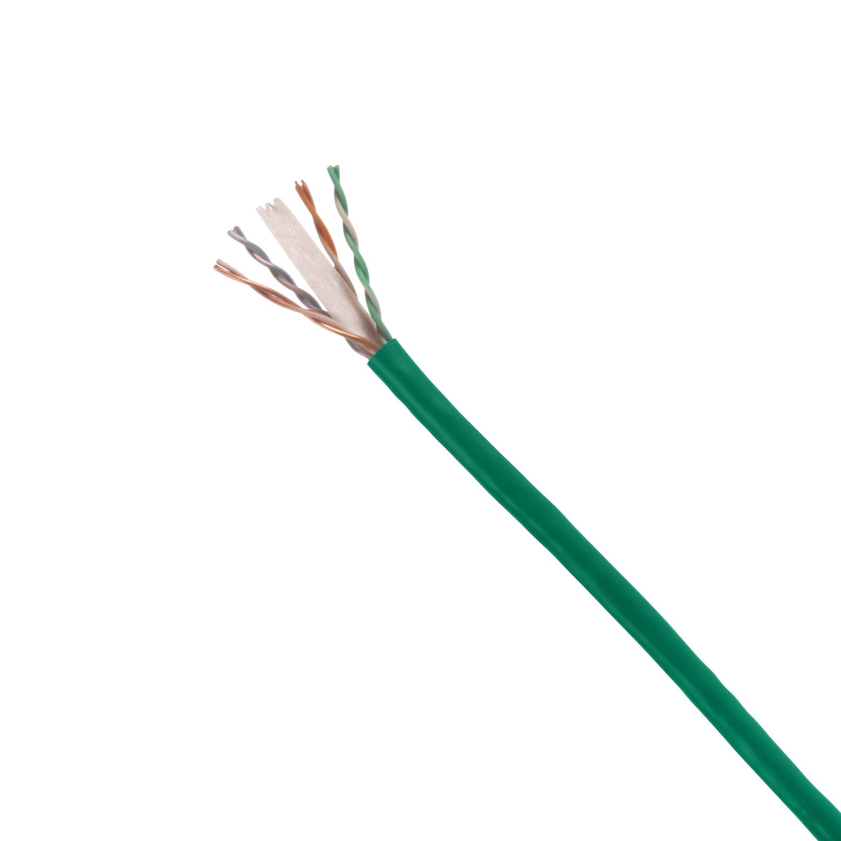 Panduit PUP6C04GR-ULP 23-4p U/utp Cmp Sol Bc Cat6fep/frpvc Green Jacket Boxestx6 Min-compliant Lp