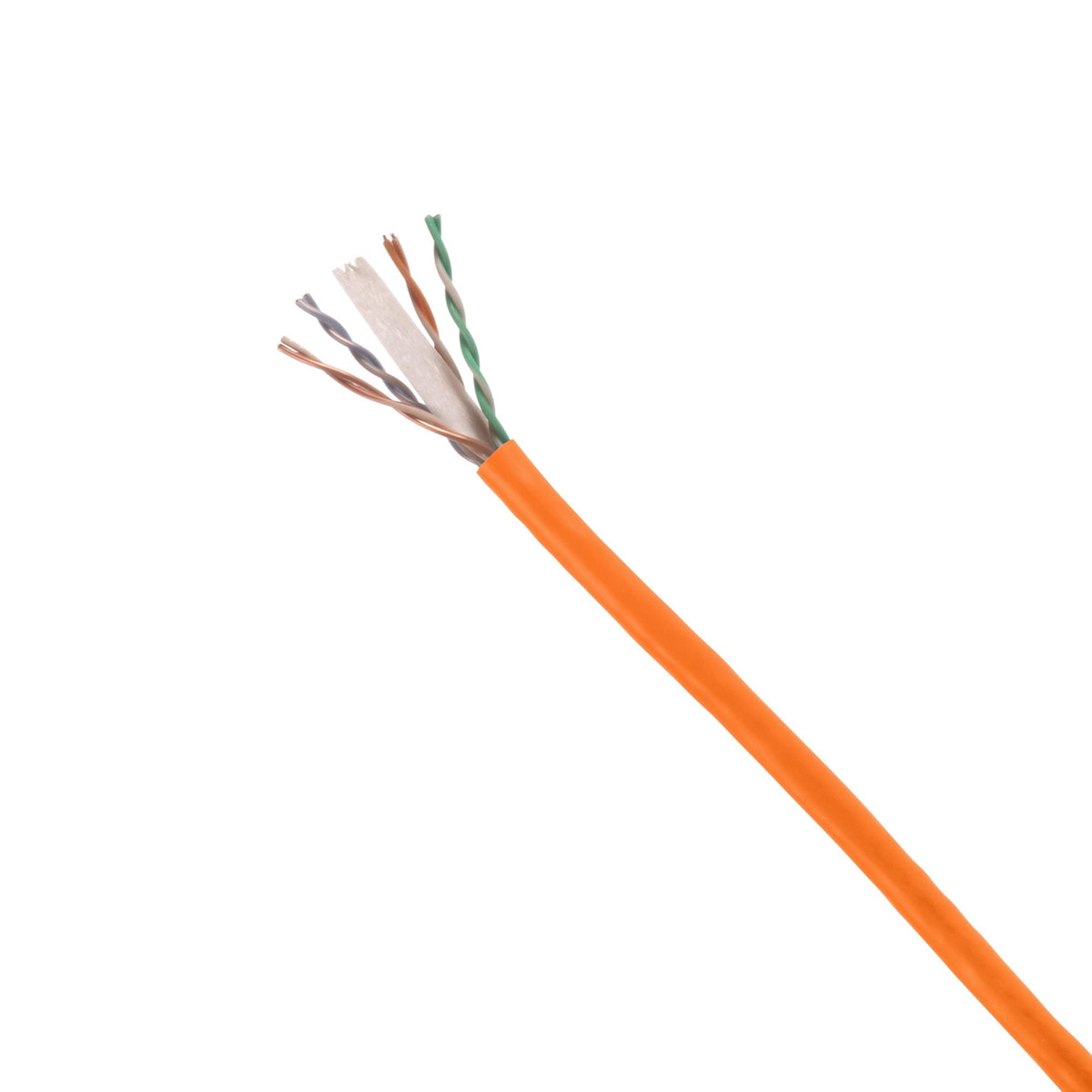 Panduit PUP6C04OR-ULP | Panduit TX6 - Bulk cable - 1000 ft - UTP - CAT 6 - IEEE 802.3af/IEEE 802.3at/IEEE 802.3bt - indoor, plenum - orange
