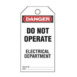 Panduit PVT-43 | PVT-43 Safety Tag
