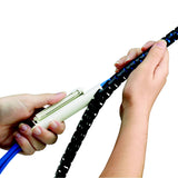 Panduit PW150F-L | Panduit Pan-Wrap 1 1/2" Split Harness Wrap - Cable wrap - 50 ft - natural