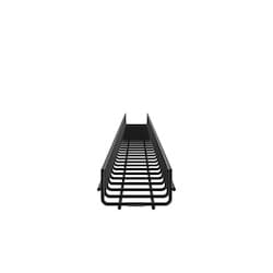Panduit PWB2X4BL | Wire Basket 2"H x 4" W, Black Powdered Coat