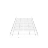 Panduit PWB2X24WH | Wire Basket 2" H x 24" W, White Powdered Coated