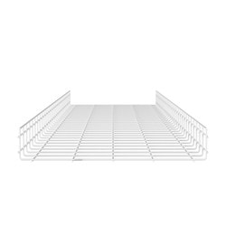 Panduit PWB4X24WH | Wire Basket 4" H x 24" W, White Powdered Coated