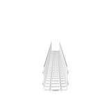 Panduit PWB4X4WH | Wire Basket 4" H x 4" W, White Powdered Coated