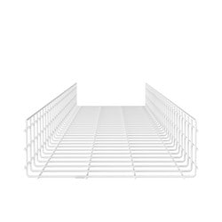 Panduit PWB6X18WH | Wire Basket 6" H x 18" W, White Powdered Coated
