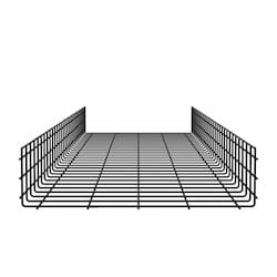 Panduit PWB6X24BL | Wire Basket 6" H x 24" W, Black Powdered Coated