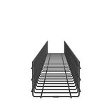 Panduit PWB6X8BL | Wire Basket 6" H x 8" W, Black Powdered Coated