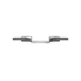 Panduit PWBPF2X24WH | Formed Tee Fitting 2" H x 24" W, White