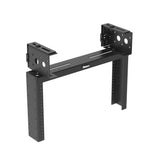 Panduit PZLRB6U | Panduit PanZone Mounting Bracket for Rack, Cable Tray - Black - 79.37 lb Load Capacity - 1
