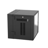 Panduit PZWMC12W | PanZone Wall Mount Cabinet with Windowed Front Door, 12 RU, Black