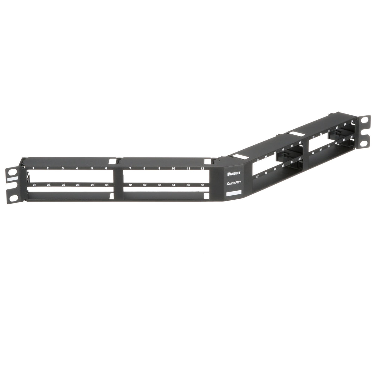 Panduit QAPP48HDBL | Panduit QuickNet | Modular Patch Panel - 48 x MTP - 48 Port(s)