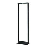 Panduit R2P79 | 2-Post Rack, 42RU, #12-24 Threaded E-Rails, Aluminum, Black