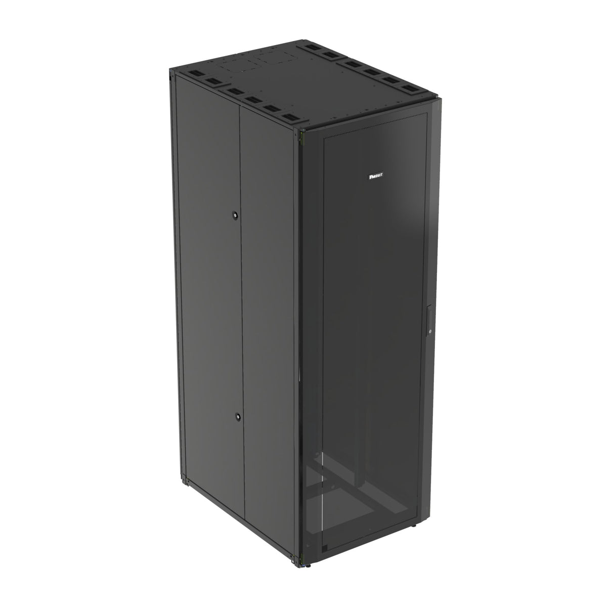 Panduit S8522BF | Panduit Net-Access S Rack Cabinet - For Server, LAN Switch - 45U Rack Height - Floor Standing - Black