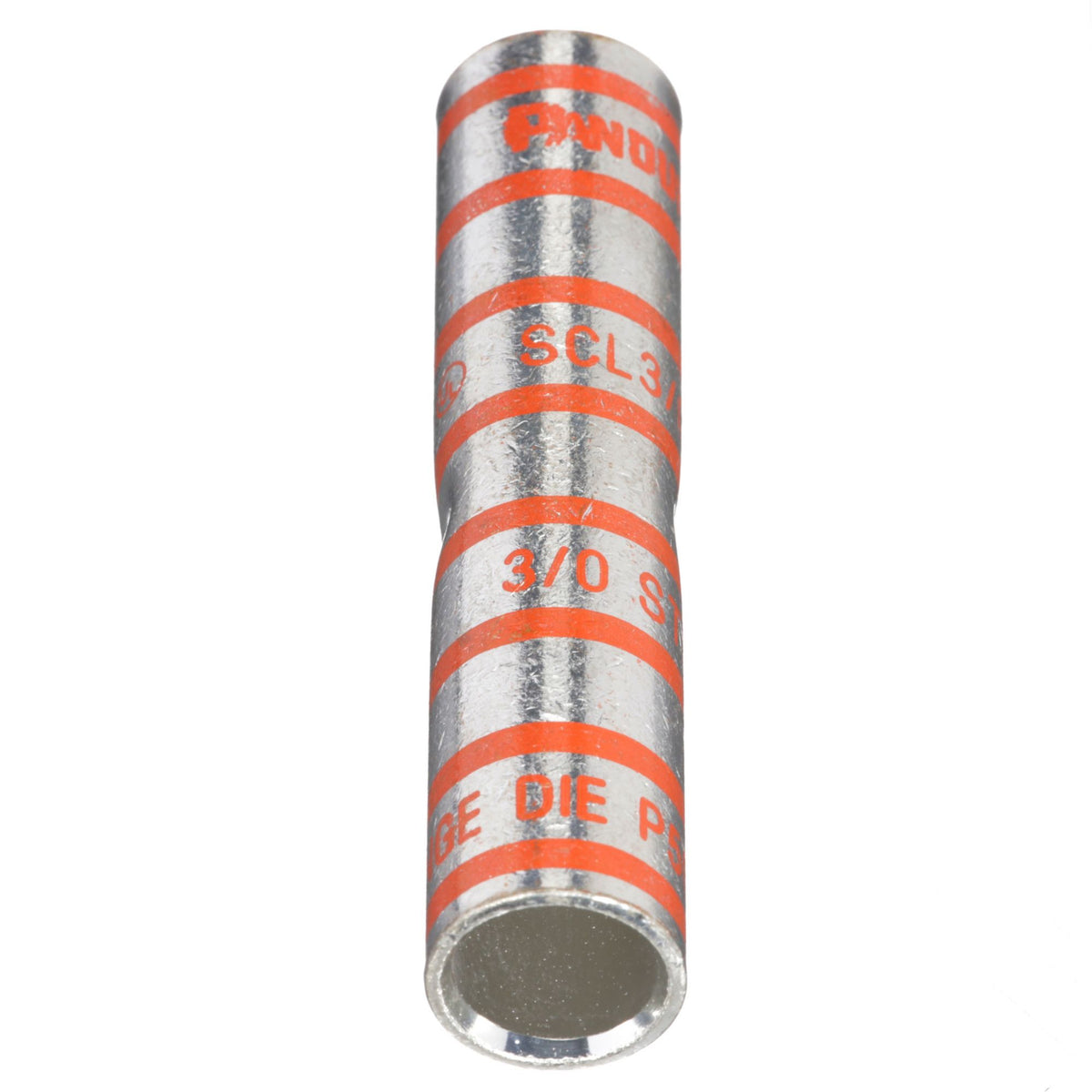 Panduit SCL3/0-X | Pan-Lug SCL3/0-X Comp. Splice, Long, 3/0, Tin-Plated Copper, PK10