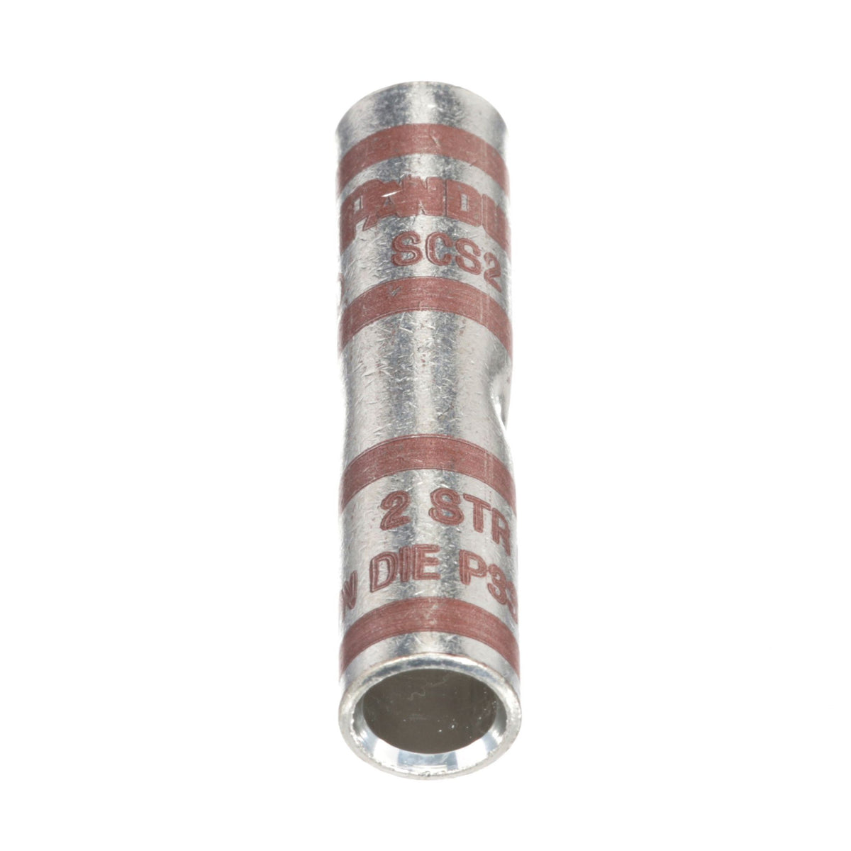 Panduit SCS2-Q | Pan-Lug SCS2-Q Comp. Splice, Tin Plt Copper, PK25