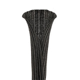 Panduit SE200PS-LR0 | Pan-Wrap SE200PS-LR0 Split Sleeving, Black, PET, 2" Nom Dia., 50', PK1