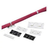 Panduit SGABM20-AT-C0 | Super-Grip Sgabm20-At-C0 Super-Grip Mount, Blk, Uv Pa 6.6, Acrylic Adh, Pk100