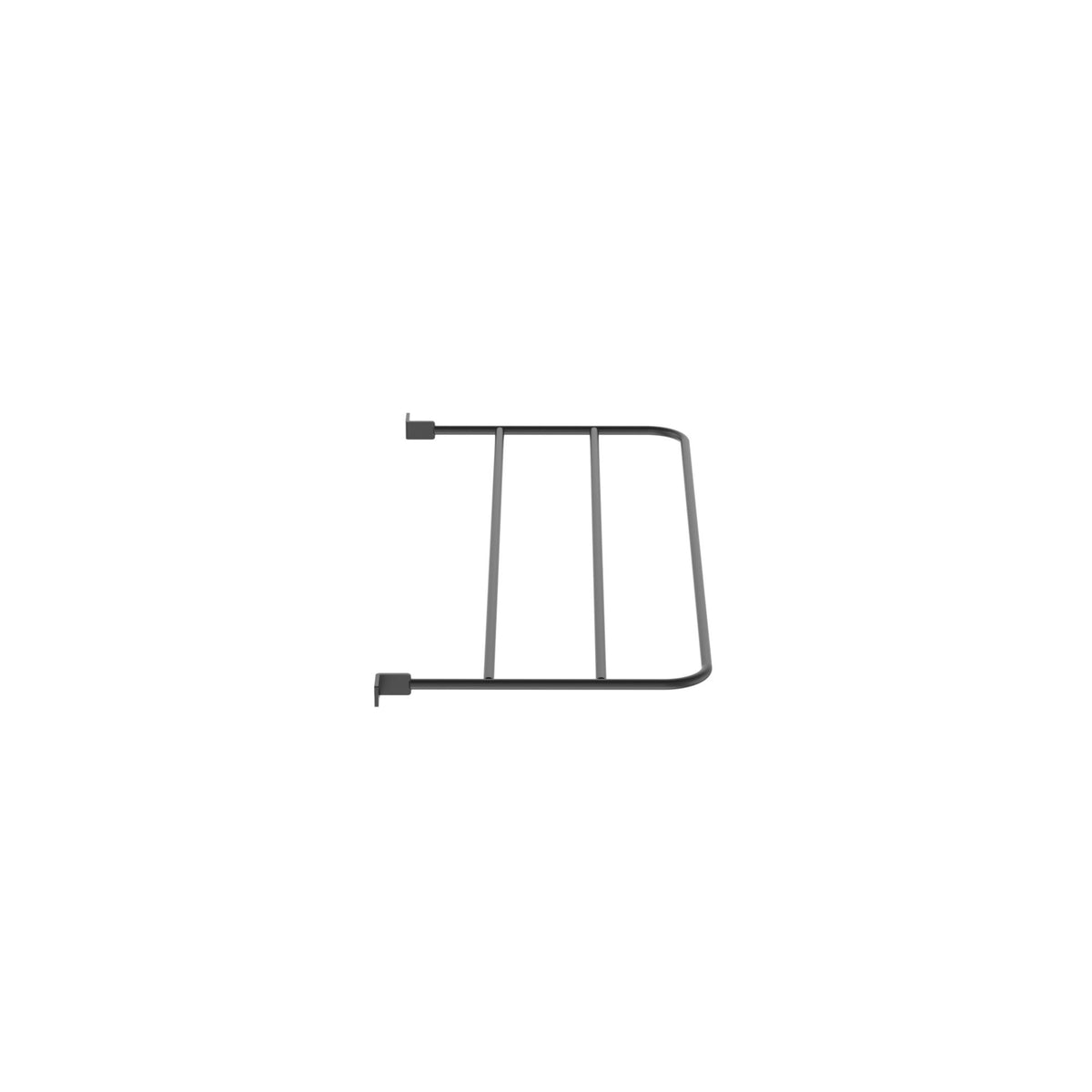 Panduit SRB19MDBL | Panduit Cable Strain Relief Bar - Black - 1 Pack