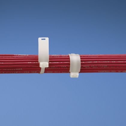 Panduit SSM2S-C | Pan-Ty SSM2S-C Sta-Strap Marker Cable Tie, PA6.6, 6.7"L, 50lb, PK100