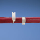 Panduit SSM2S-C | Pan-Ty SSM2S-C Sta-Strap Marker Cable Tie, PA6.6, 6.7"L, 50lb, PK100