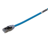 Panduit STP28X1MBU | Cat 6A 28 AWG Shielded Patch Cord, 1m, Blue