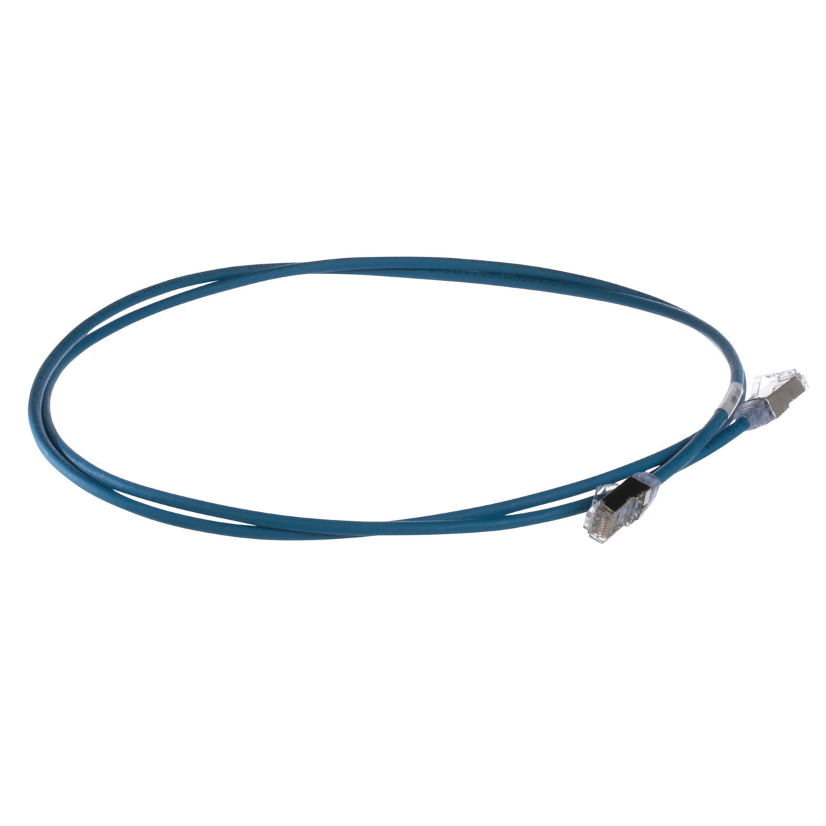 Panduit STP28X1MBU | Cat 6A 28 AWG Shielded Patch Cord, 1m, Blue