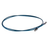 Panduit STP28X1MBU | Cat 6A 28 AWG Shielded Patch Cord, 1m, Blue