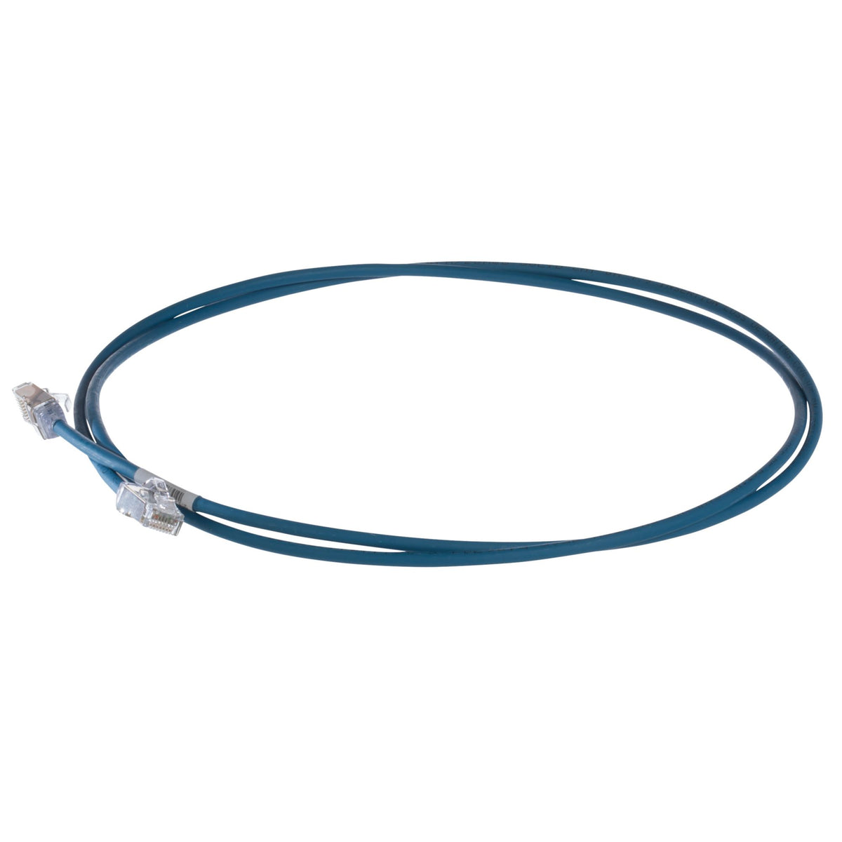 Panduit STP28X1MBU | Cat 6A 28 AWG Shielded Patch Cord, 1m, Blue