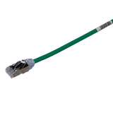 Panduit STP28X3MGR | Cat 6A 28 AWG Shielded Patch Cord, 3 m, Green