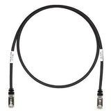 Panduit STP6X10MBL Copper Patch Cord, Rj45-rj45, Category 6a, Black S/ftp Cable, 10m