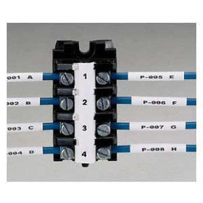 Panduit T024X000FJT thermtrans, Continuous Tape, polyolefin, .24"w X 100' L, white, 3" Core
