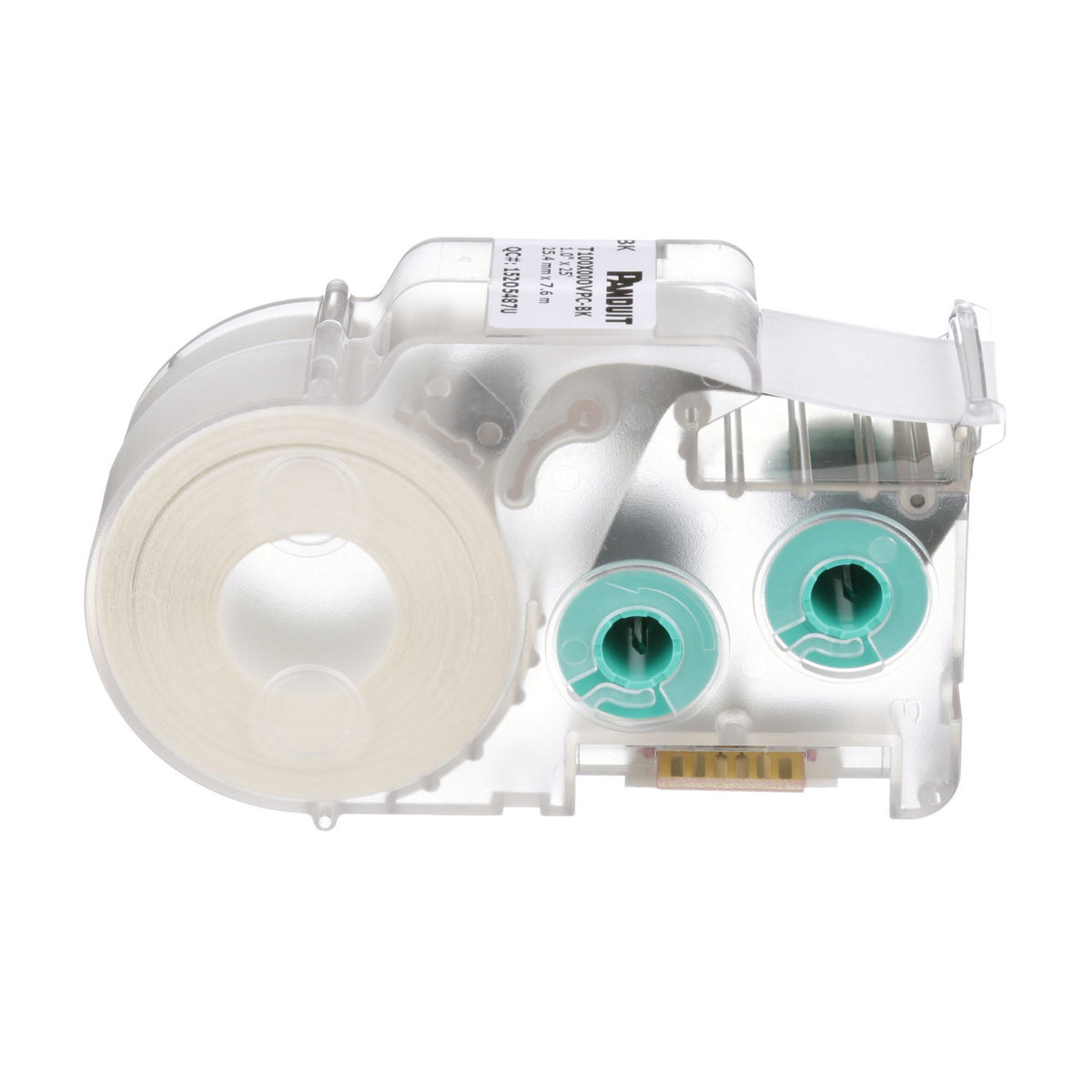 Panduit T100X000VPC-BK | P1 Thermal Label Cassette - 1" Width x 300" Length - 1 / Pack - White