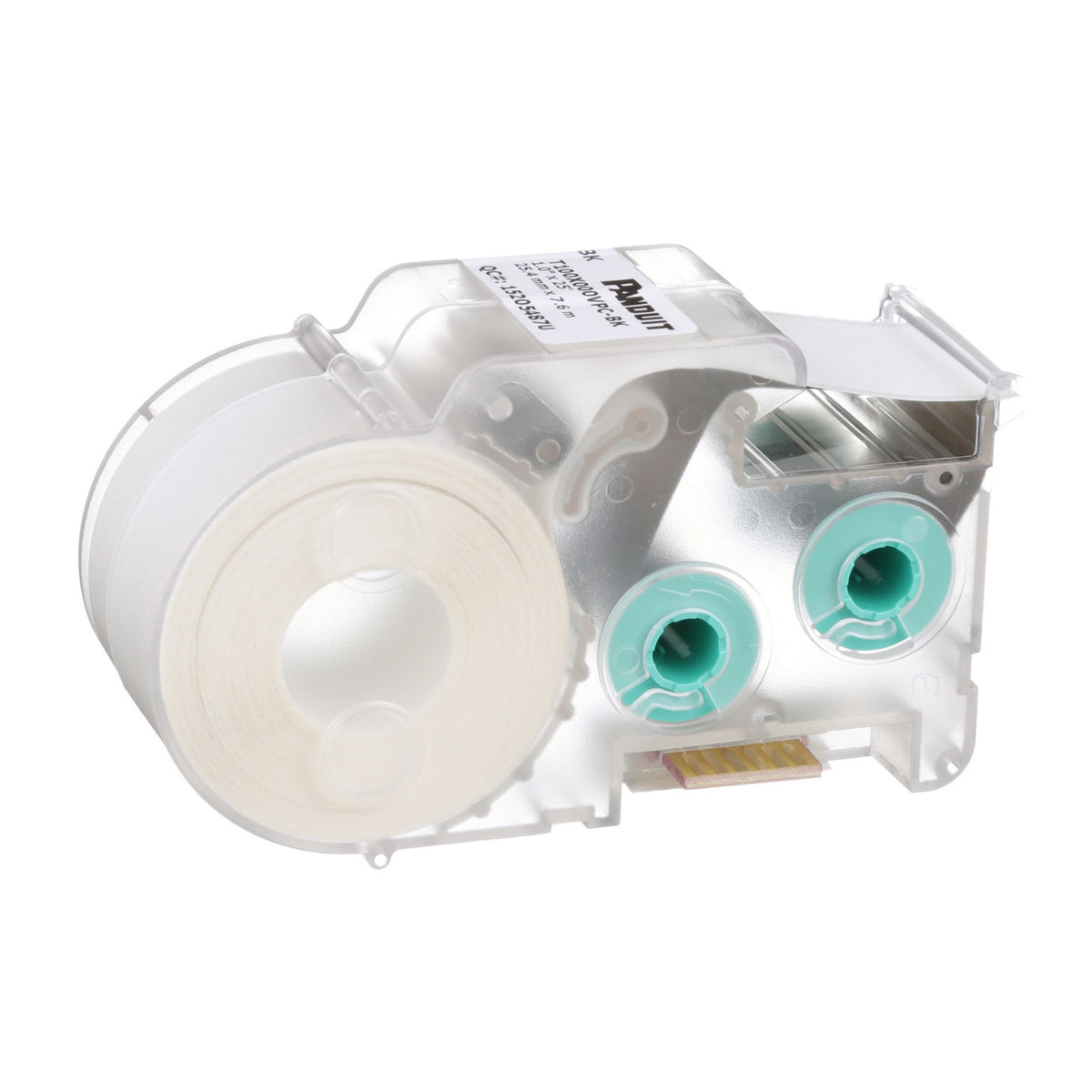 Panduit T100X000VPC-BK | P1 Thermal Label Cassette - 1" Width x 300" Length - 1 / Pack - White