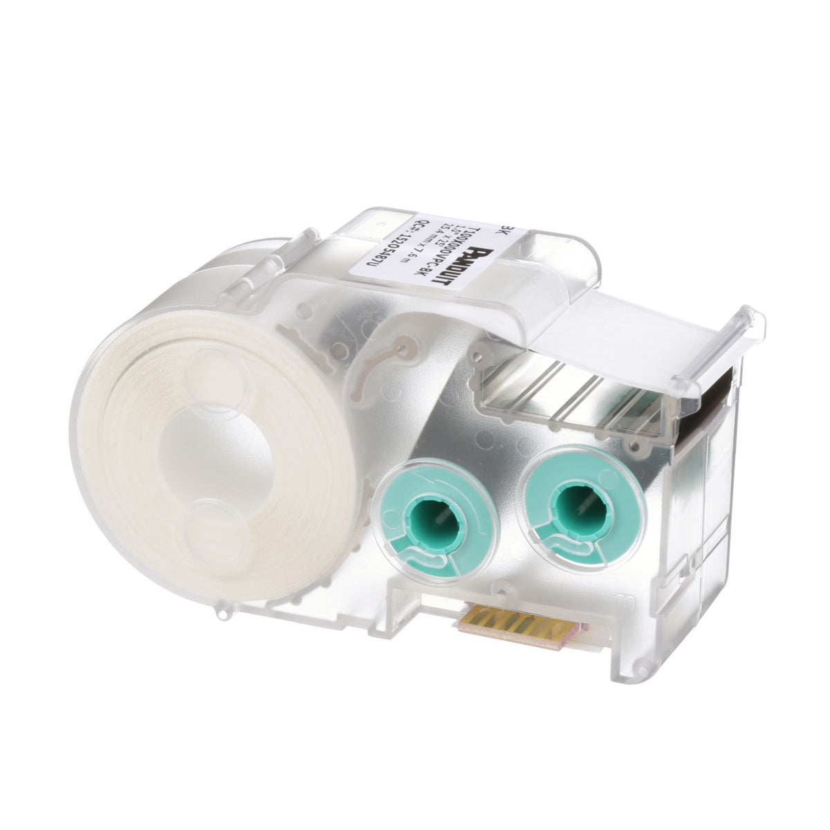 Panduit T100X000VPC-BK | P1 Thermal Label Cassette - 1" Width x 300" Length - 1 / Pack - White