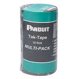 Panduit TTR-35RX0 | Tak-Tape Hook and Loop Cable Roll, Black