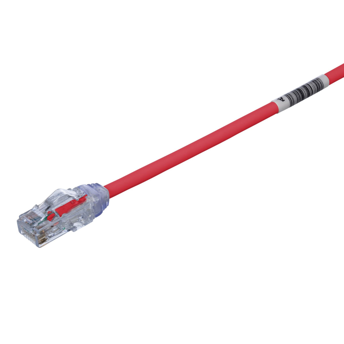 Panduit UTP28X2MRD | Panduit TX6A-28 Category 6A Performance - Patch cable - RJ-45 (M) to RJ-45 (M) - 6.6 ft