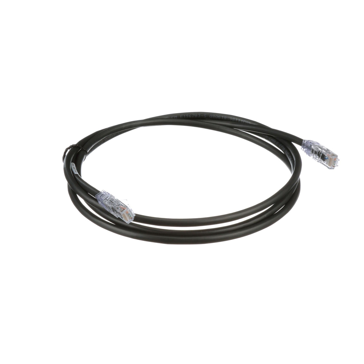 Panduit UTP6AX9BL | Cat 6A 24 AWG UTP Copper Patch Cord, 9 ft, Black