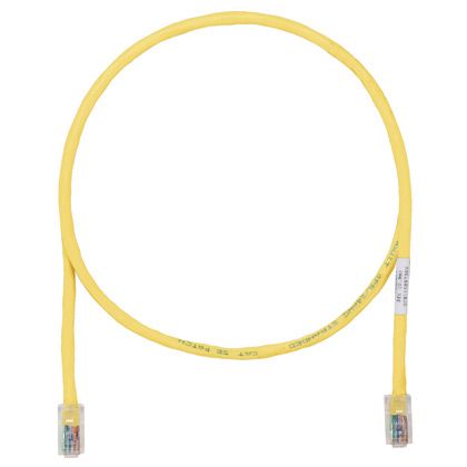 Panduit UTPCH1.5MYLY | Panduit TX5e - Patch cable - RJ-45 (M) to RJ-45 (M) - 5 ft - UTP - CAT 5e