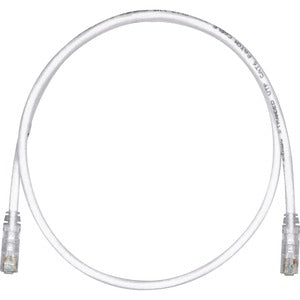 Panduit UTPSP10MY | Panduit TX6 PLUS - Patch cable - RJ-45 (M) to RJ-45 (M) - 33 ft - UTP - CAT 6 - booted, stranded - off white