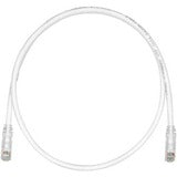 Panduit UTPSP15MY | Panduit TX6 PLUS - Patch cable - RJ-45 (M) to RJ-45 (M) - 49 ft - UTP - CAT 6 - molded, stranded - off white