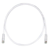 Panduit UTPSP25Y | Panduit TX6 PLUS - Patch cable - RJ-45 (M) to RJ-45 (M) - 25 ft - UTP - CAT 6 - booted, stranded - off white